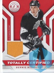 2013-14 Panini Totally Certified Red BERNIE NICHOLLS #TC-BN Jersey Los Angeles Kings